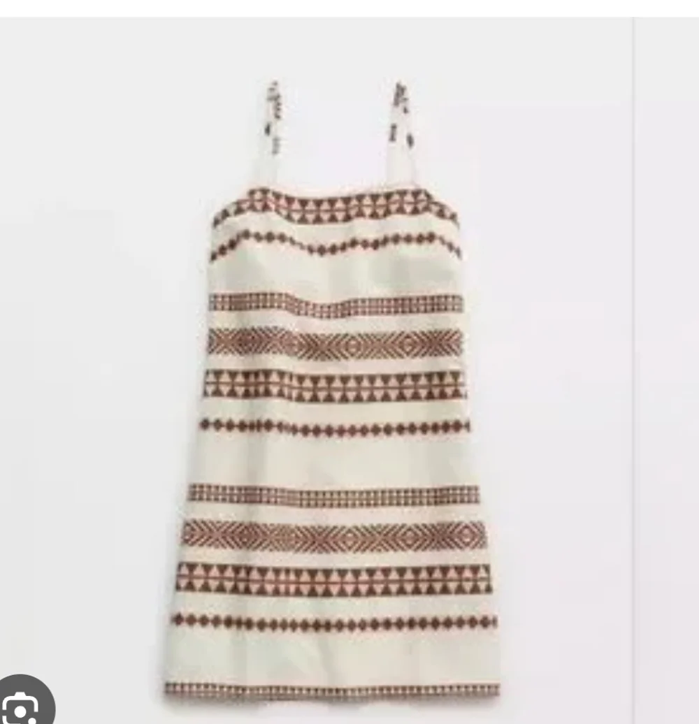 aerie ♡ open back jacquard boho dress western tribal fedtival geo south. medium